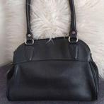 Sac en cuir noir de marque Mazarin, Handtassen en Accessoires, Tassen | Damestassen, Ophalen, Nieuw, Zwart, Handtas