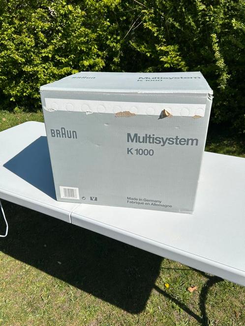Braun multisysteem K 1000, Elektronische apparatuur, Overige elektronische apparatuur, Zo goed als nieuw, Ophalen
