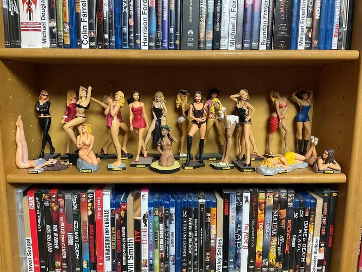 Figurines Manara - Collection Altaya (2), Collections, Personnages de BD, Comme neuf, Statue ou Figurine, Autres personnages, Enlèvement