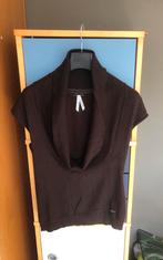 Donkerbruine trui met heel korte mouw. LolaLiza 40, Kleding | Dames, Bodywarmers, Ophalen of Verzenden, Zo goed als nieuw
