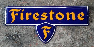 Firestone banden emaillen reclame bord mancave garage borden