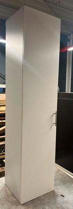 2 lange witte kasten met legplankjes, Ophalen, Zo goed als nieuw