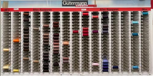 Gütermann kast + 120 stuks allesnaaigaren 200 meter, Hobby en Vrije tijd, Naaien en Fournituren, Nieuw, Garen of Naald(en), Ophalen