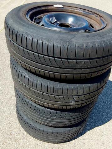 4 roues été 195/65-15 Opel Astra H, entraxe 5x110  beschikbaar voor biedingen