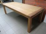 te koop teak tafel mooie prijs, Ophalen, 50 tot 100 cm, Vijf personen of meer, Tijdloos