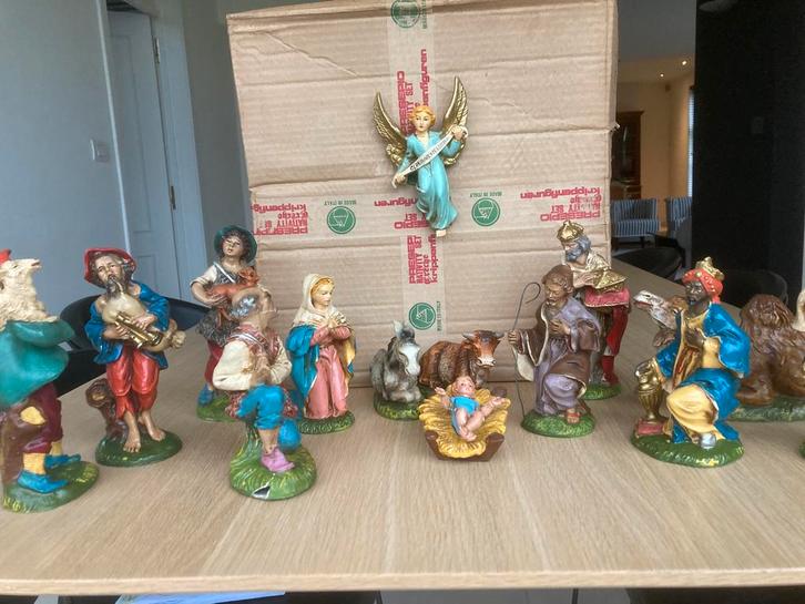 Vintage kerstfiguren, Diversen, Kerst, Zo goed als nieuw, Ophalen