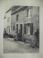 1889 Alfred ALGRAIN originele antiek albumen foto GESIGNEERD, Verzamelen, Ophalen of Verzenden, Foto