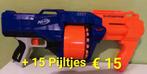 NERF MET +15 PIJLTJES ZO GOED ALS NIEUW, Ophalen, Zo goed als nieuw