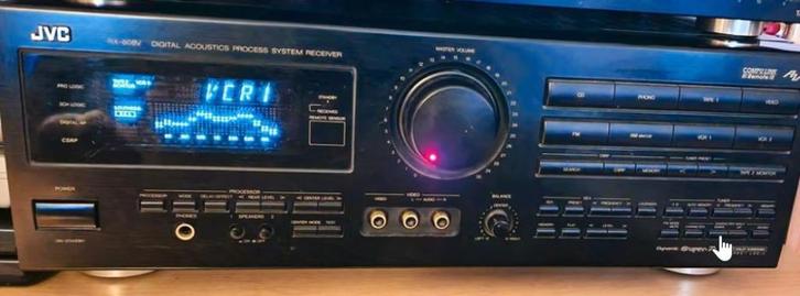 JVC RX-808V surround 5 kanaals receiver, Audio, Tv en Foto, Versterkers en Ontvangers, Zo goed als nieuw, Stereo, 120 watt of meer