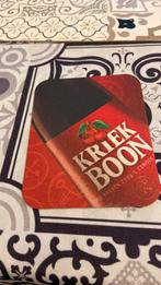 Bierviltje kriek boon, Verzamelen, Ophalen of Verzenden, Nieuw