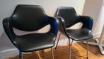 Set van 2 originele organic chairs, Maison & Meubles, Chaises, Enlèvement, Utilisé, Noir, Deux