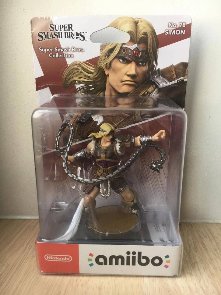 Amiibo Simon N.78 (Super Smash Bros), Verzamelen, Poppetjes en Figuurtjes, Nieuw, Ophalen of Verzenden