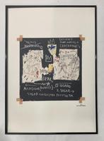 J-M BASQUIAT: lithografie 50 bij 70. Ingelijst verkocht, Ophalen of Verzenden