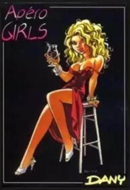 mini portfolio 'Apéro Girls' - Dany, Boeken, Stripverhalen, Nieuw, Eén stripboek, Ophalen