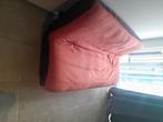 Zetelbed, Ophalen, Gebruikt, Rood, 140 cm