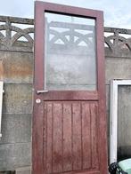 Gratis deuren en ramen, Doe-het-zelf en Bouw, Deuren en Vliegenramen, Ophalen, Gebruikt, Glas, Buitendeur