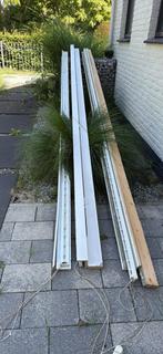 Gratis 3x lamellen, Ophalen, Gebruikt, 200 cm of meer, Wit