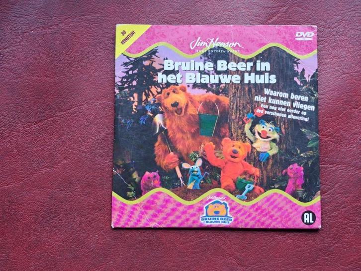 Bruine beer in het blauwe huis dvd, Cd's en Dvd's, Dvd's | Tekenfilms en Animatie, Ophalen of Verzenden