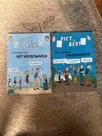 2 x Pienter/Bibber - vredeswapen en het gestolen vredeswapen, Boeken, Stripverhalen, Ophalen of Verzenden