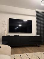 Meuble de tv noir JUNTOO, Huis en Inrichting, Kasten |Televisiemeubels, Ophalen, Zo goed als nieuw