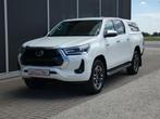 Toyota Hilux *31400+btw* GPS +Carplay +3500kg sleep! +Hardto, Auto's, Bestelwagens en Lichte vracht, 4 deurs, Stof, Gebruikt, Wit