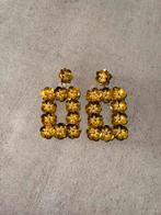 Boucles d’oreilles H&M jaune, Handtassen en Accessoires, Oorbellen, Ophalen of Verzenden, Zo goed als nieuw, Geel, Hangers