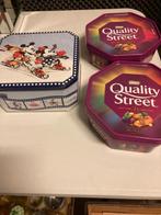 1 blik doos + 2 quality dozen van plastiek 3 stuks voor 2 eu, Ophalen, Zo goed als nieuw