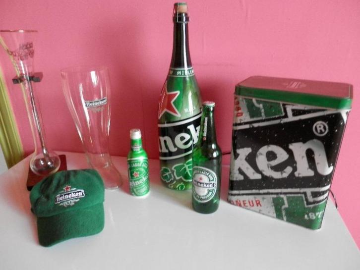 heineken verzameling, Verzamelen, Biermerken, Zo goed als nieuw, Overige typen, Heineken, Ophalen