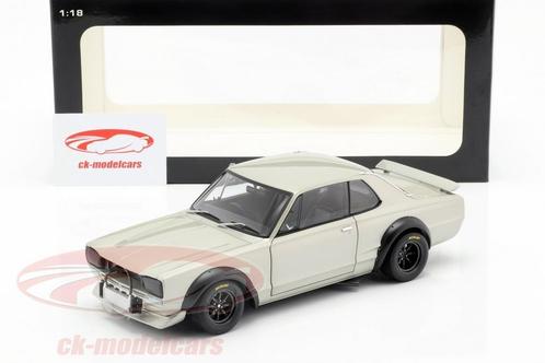 Nissan Skyline GT-R KPGC10 Racing Silver 1:18, Hobby en Vrije tijd, Modelauto's | 1:18, Nieuw, Auto, Autoart, Ophalen of Verzenden