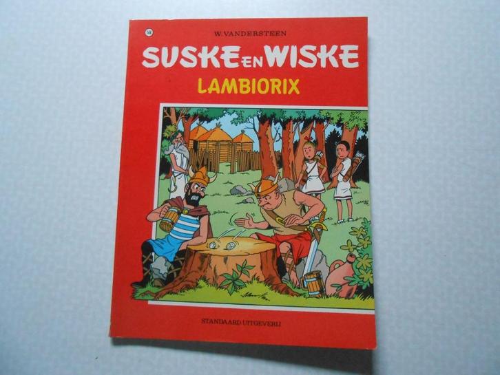 Suske en wiske 144f Lambiorix 1973 1 ste druk. R13 + Edelher, Boeken, Stripverhalen, Zo goed als nieuw, Eén stripboek, Ophalen of Verzenden