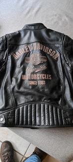 Echte Harley davidson lederenjas., Motos, Vêtements | Vêtements de moto