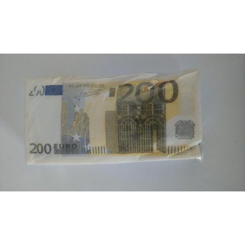 Pak van 10 papieren zakdoeken van euro, Verzamelen, Overige Verzamelen, Nieuw, Ophalen of Verzenden