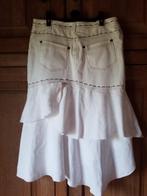 Rok, jas en halsketting, Ophalen, Wit, Maat 42/44 (L), Biba