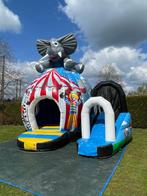 springkasteel disco circus, Hobby en Vrije tijd, Feestartikelen | Verhuur, Ophalen of Verzenden