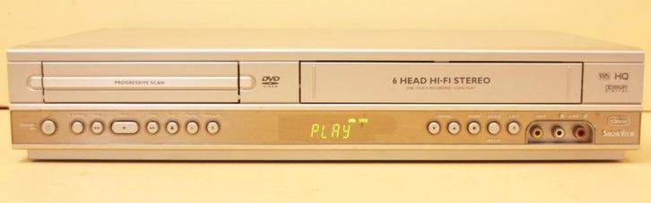 Philips Videorecorder En DVD In Eén Toestel / Kopiëren Kan!, Audio, Tv en Foto, Videospelers, Zo goed als nieuw, Ophalen of Verzenden