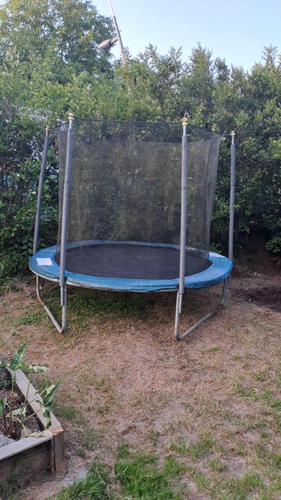 Trampoline 200cm, Kinderen en Baby's, Speelgoed | Buiten | Trampolines, Gebruikt, Ophalen