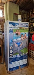 Zwembad Bestway 4,88m x 3.05m, Tuin en Terras, Ophalen, 80 tot 120 cm, Rechthoekig, 300 cm of meer