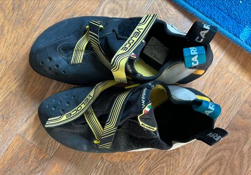 Scarpa Veloce taille EU 40 - Chaussure escalade - Klimschoen, Sport en Fitness, Klimsport, Gebruikt, Klimsportschoenen, Ophalen of Verzenden