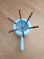 Gietijzeren fondue set, Huis en Inrichting, Ophalen, Zo goed als nieuw