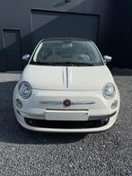 Fiat 500 1.2 Lounge, Auto's, Voorwielaandrijving, 4 cilinders, Leder en Stof, Wit