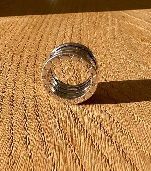 Bulgari B.zero 1 model grote modelring in witgoud, Handtassen en Accessoires, Ringen, Wit, Goud, Ophalen