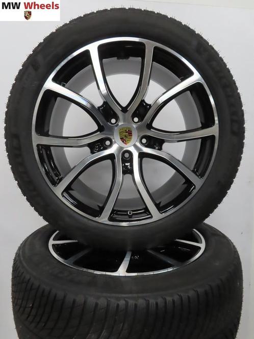Porsche 21 inch velgen Cayenne 9Y facelift 2024 winterbanden, Auto-onderdelen, Banden en Velgen, Banden en Velgen, Winterbanden