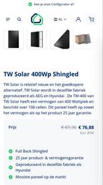 Zonnepanelen 400WATT Full Black Nieuw, Doe-het-zelf en Bouw, Zonnepanelen en Toebehoren, Ophalen, Nieuw