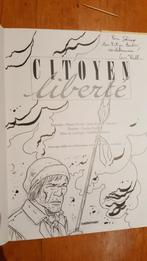 Dédicace lucien ROLLIN - citoyen liberté 1è edition, Livres, Enlèvement ou Envoi, Utilisé