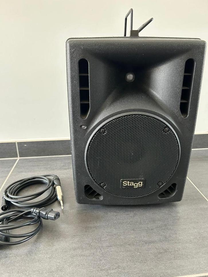 Stagg SMS 8P Active speaker 100W, Audio, Tv en Foto, Luidsprekerboxen, Gebruikt, Subwoofer, 60 tot 120 watt, Overige merken, Ophalen