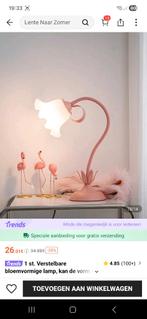 Tafellamp roze nieuw in doos, Enlèvement ou Envoi, Neuf, 50 à 75 cm