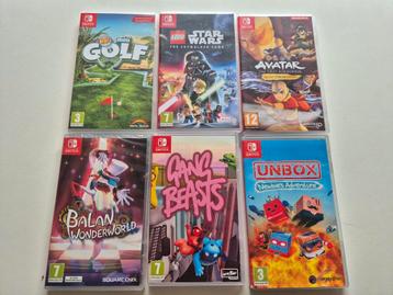 Switch games Nintendo  beschikbaar voor biedingen