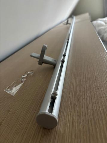 gordijnrails grijs alu, 200 cm ou plus, Gris, Enlèvement, Utilisé
