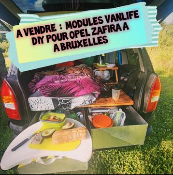 Aménagement lit coffre modulable pour Opel Zafira A  beschikbaar voor biedingen