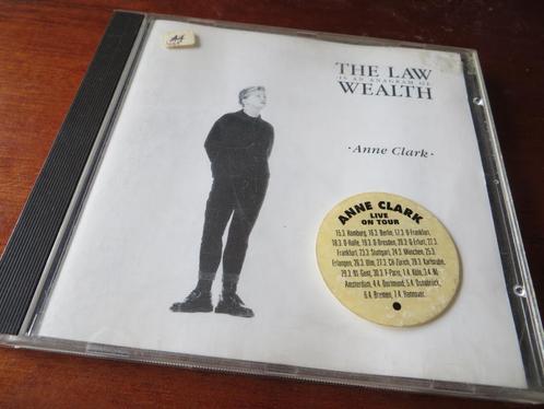 ANNE CLARK THE LAW IS AN ANAGRAM OF WEALTH - CD ALBUM, CD & DVD, CD | Rock, Utilisé, Alternatif, Envoi